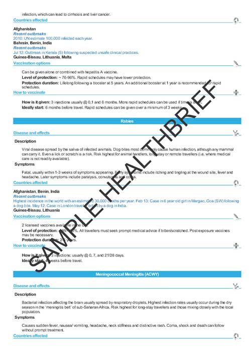 Health Brief Sample Page 5