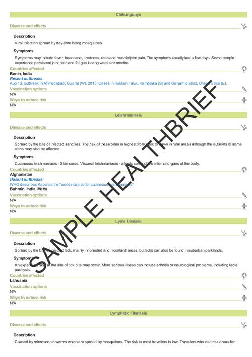 Health Brief Sample Page 12