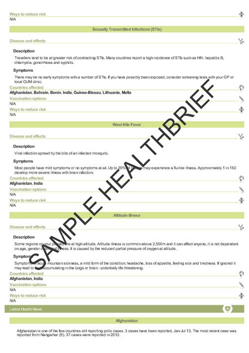 Health Brief Sample Page 141